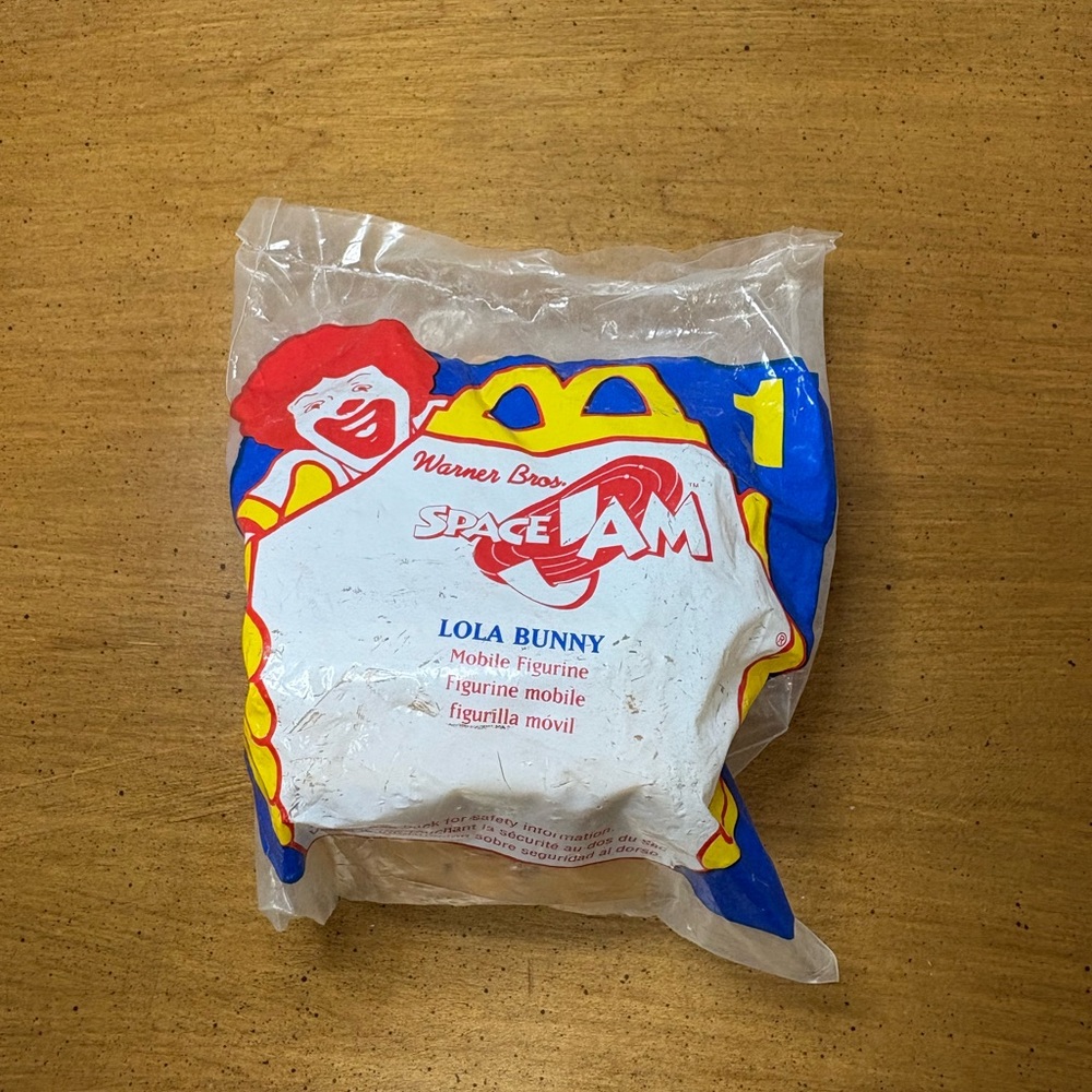 Mcdonalds 1996 Space Jam Lola Bunny Mobile Figurine NEW